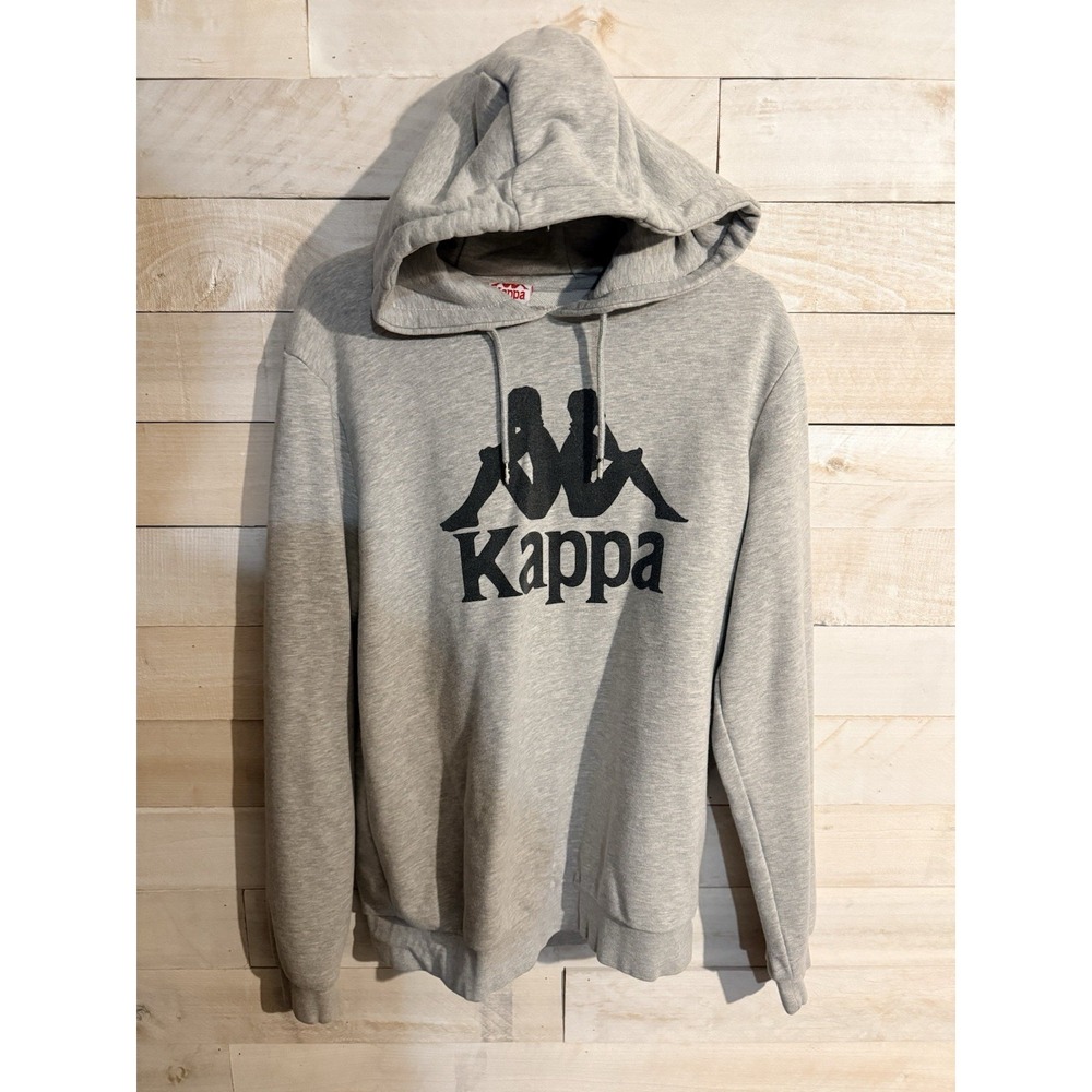 Kappa Men's Pullover Hoodie w/ Drawstring Size L  Fast Shipping